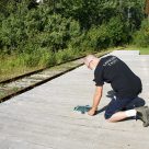 Résidence Une île-village, une traverse du temps, Caraquet, 2024